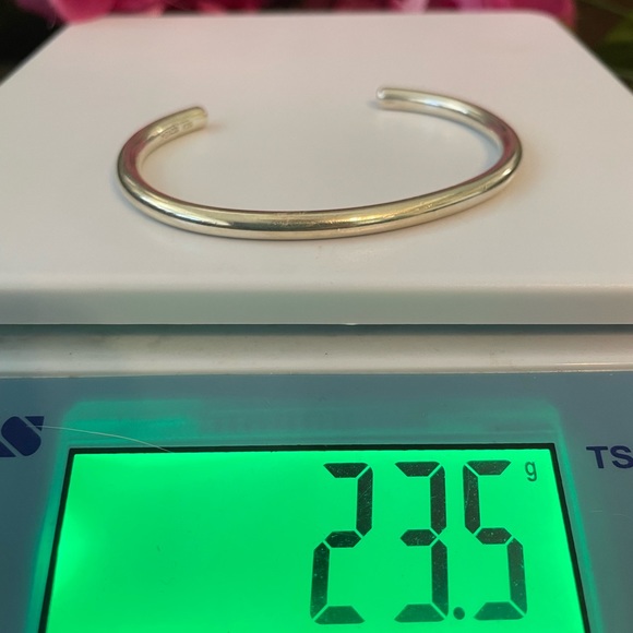 Silpada Rare Sterling Silver Slim Cuff Bracelet B0390 - Picture 13 of 16
